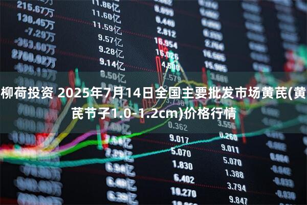 柳荷投资 2025年7月14日全国主要批发市场黄芪(黄芪节子1.0-1.2cm)价格行情