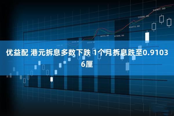 优益配 港元拆息多数下跌 1个月拆息跌至0.91036厘